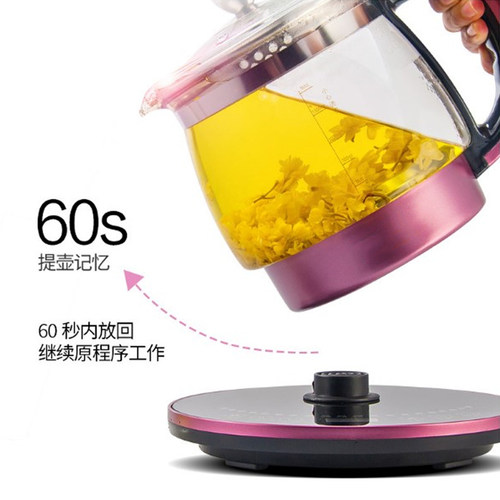 养生壶全自动加厚玻璃多功能电热壶花茶壶黑茶煮茶器养身2L大容量