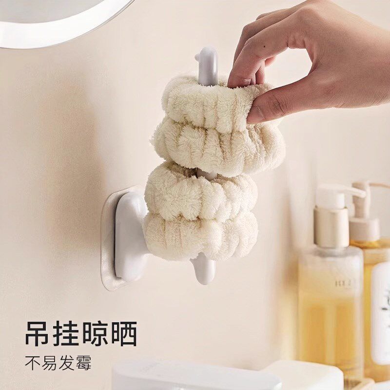 洗脸手腕带防湿袖口防溅水护腕洗漱袖套吸水发圈洗手套防水的手环