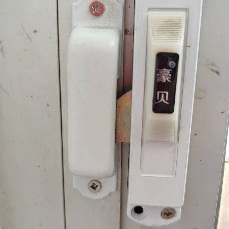 推拉门锁扣移门锁对开固定铝合金推拉门锁扣锁具平移移门锁挂钩