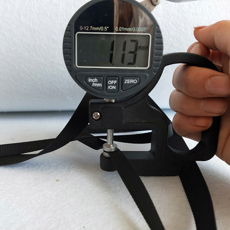 1.1mm厚1/1.5cm宽加密尼龙带坑纹涤纶编织带捆绑扁绳箱包服装辅料