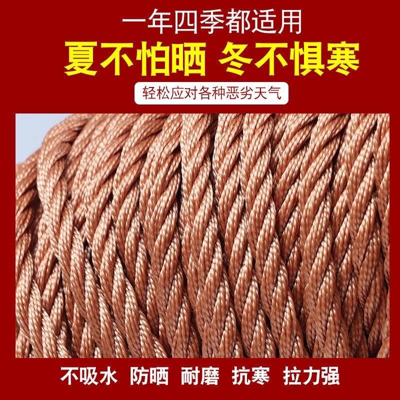 货车网绳不吸水轮胎线网罩耐磨加粗封车网子防护网尼龙网安全网绳