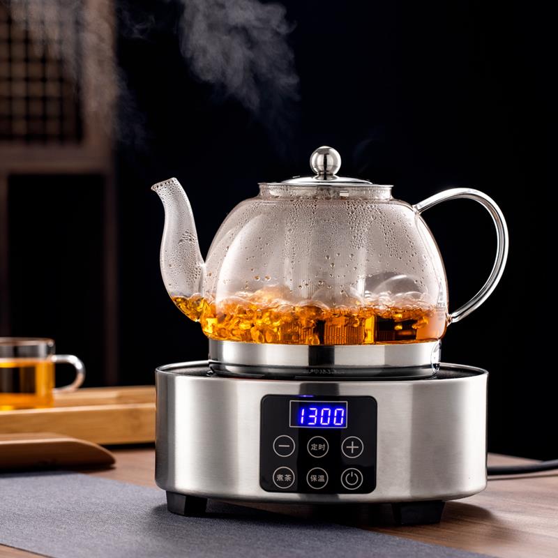 茶道新款悦龙门小型电陶炉迷你煮茶炉自动静音电热智能煮茶器单炉