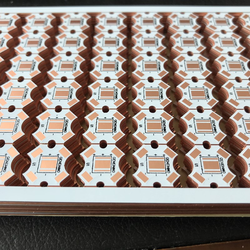 铜基板批量铝基板快速生产凹凸台热电分离线路板PCB打样加急工厂