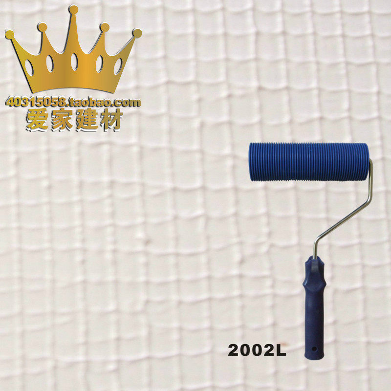 8寸肌理漆滚筒 液体壁纸艺术涂料骨浆模具涂刷压花滚筒硅藻泥滚筒