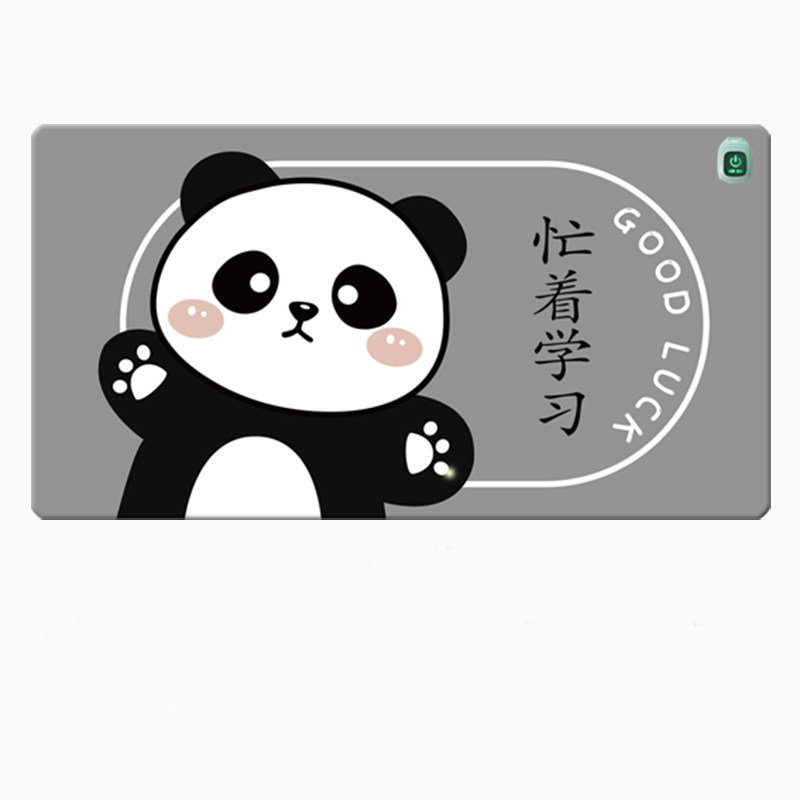 办公室桌面上加热鼠标垫超大发热暖桌垫学生写字加热暖手桌垫台板