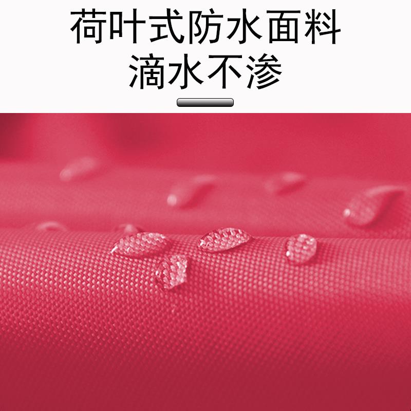 特大号超大150男装125摩托车雨衣双人防水加大加厚雨披全身防暴雨