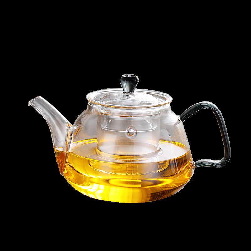 全玻璃煮茶器加厚耐高温烧水泡茶壶提梁蒸茶壶茶具套组保温黑晶炉