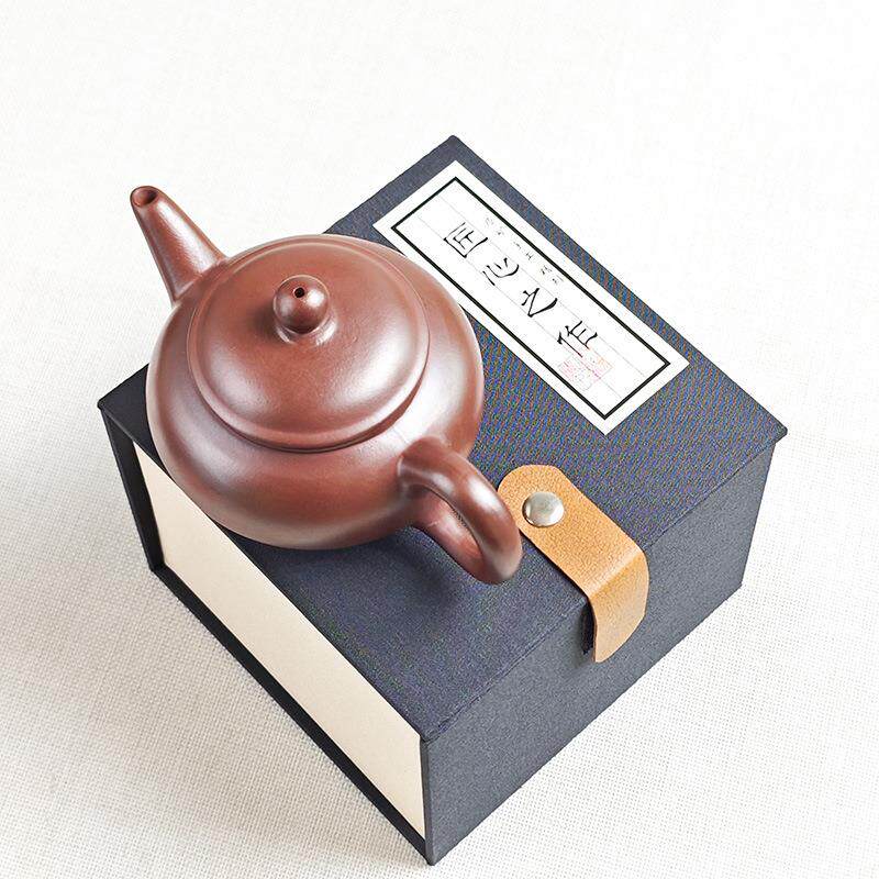 宜兴紫砂壶半手工紫泥壶西施水平壶过滤小泡茶壶陶瓷茶具套装茶壶