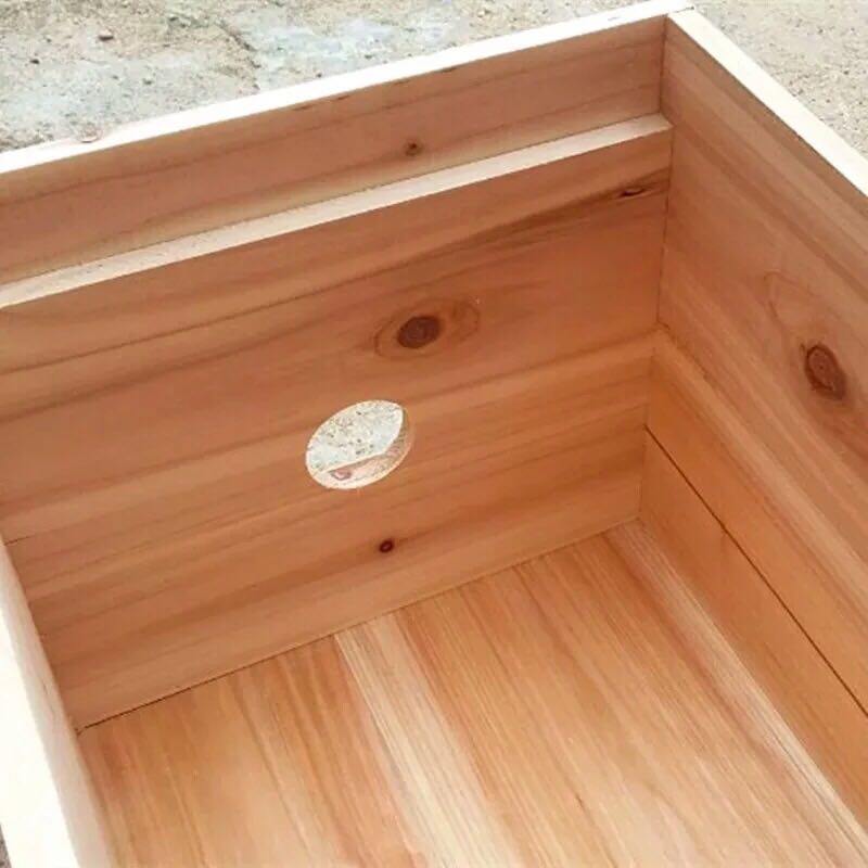 沉盖式蜂箱中蜂箱小型7框蜂箱板厚1.4cm全杉木烘干