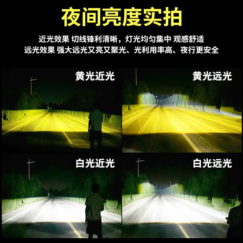 F3汽车激光炮射灯聚光远射货车越野摩托车外置铺路中网隐藏远射炮