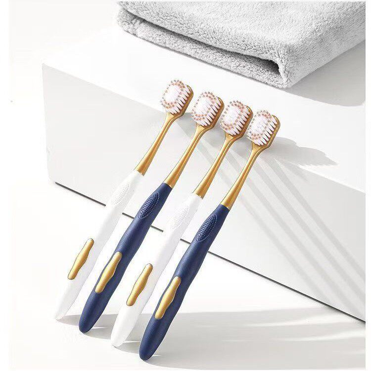 山姆同款牙刷软毛宽头6支装男女成人软毛现货清洁家庭旅行装护龈