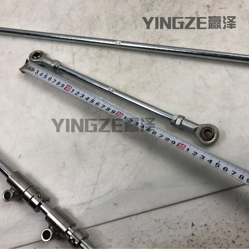改装168CC四轮电动摩托卡丁车配件前转向方向盘拉杆轴承羊角法兰
