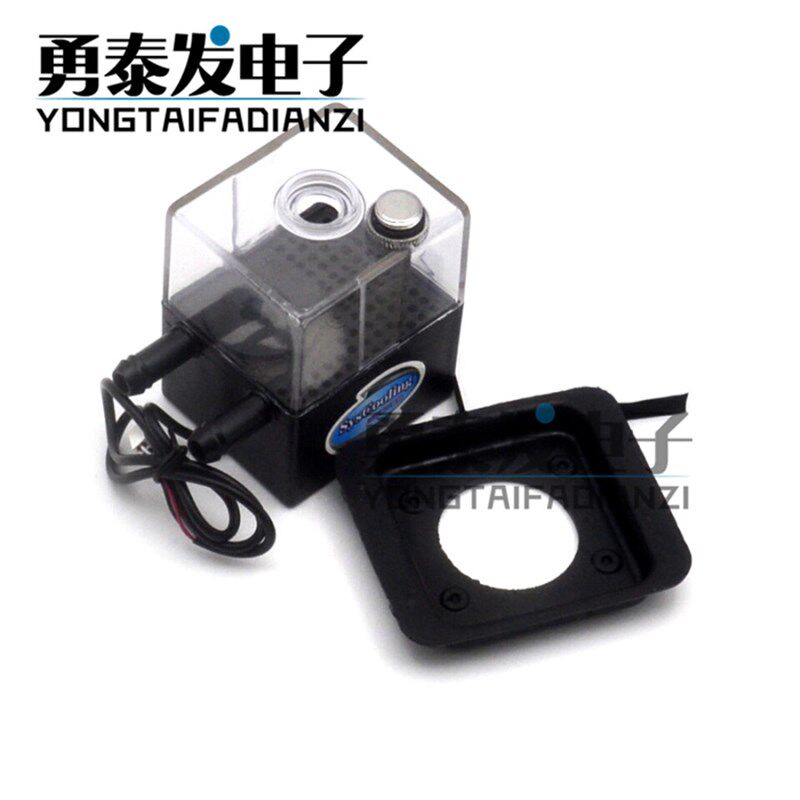东远超静音水泵 无声 SC-300T水冷水泵 陶瓷轴承 新款 DC12V 带灯