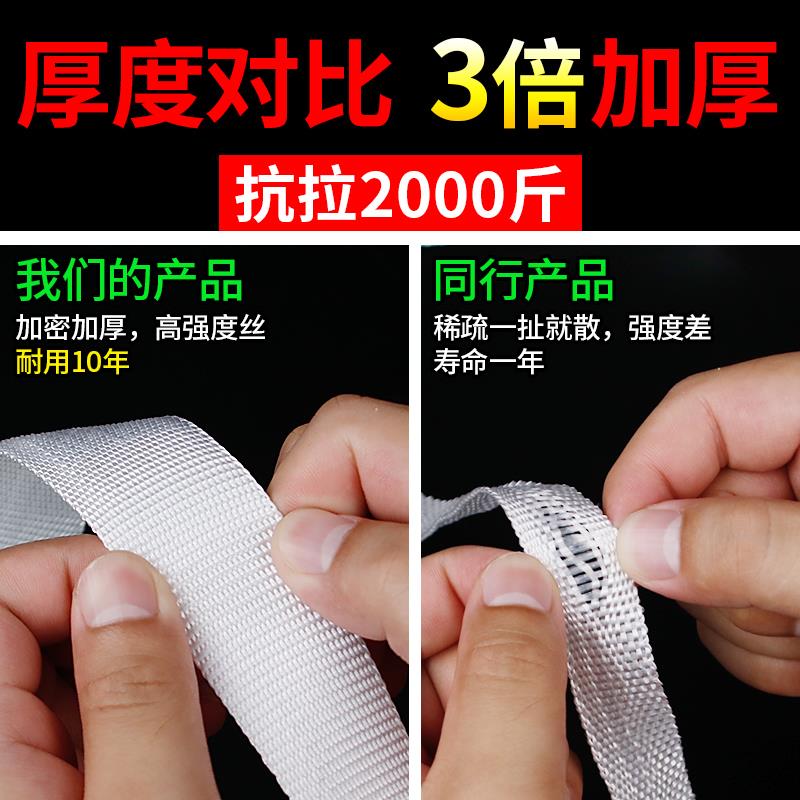 大棚专用压膜绳子聚酯纤维压膜带抗老化防风绳拖幕线拉绳温室大棚