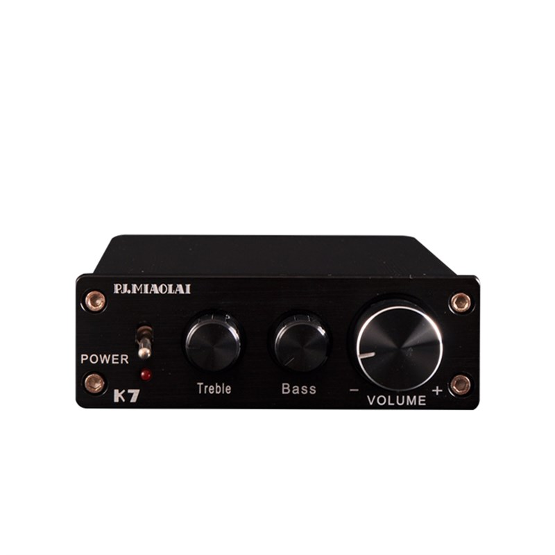 K7电脑桌面HIFI功放 家用卧室发烧小数字功放机2.0音响高低音调节