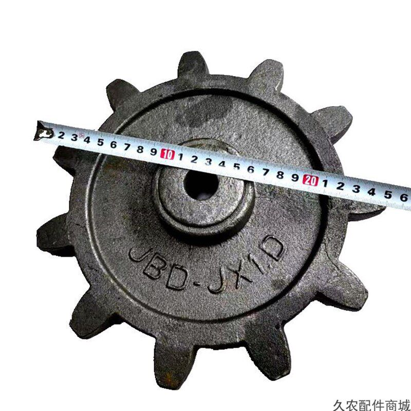 苗圃履带式运输车驱动轮72节距中小型农用工程爬爬车底盘配件11齿