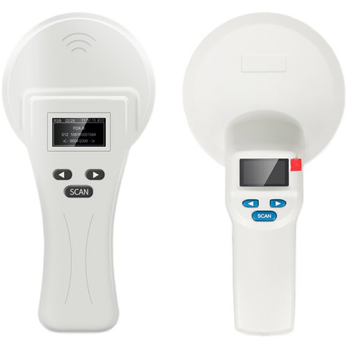 134.2KHz动物耳标采集读卡器EMID/FDX-B龙鱼FDX-A宠物芯片扫描仪