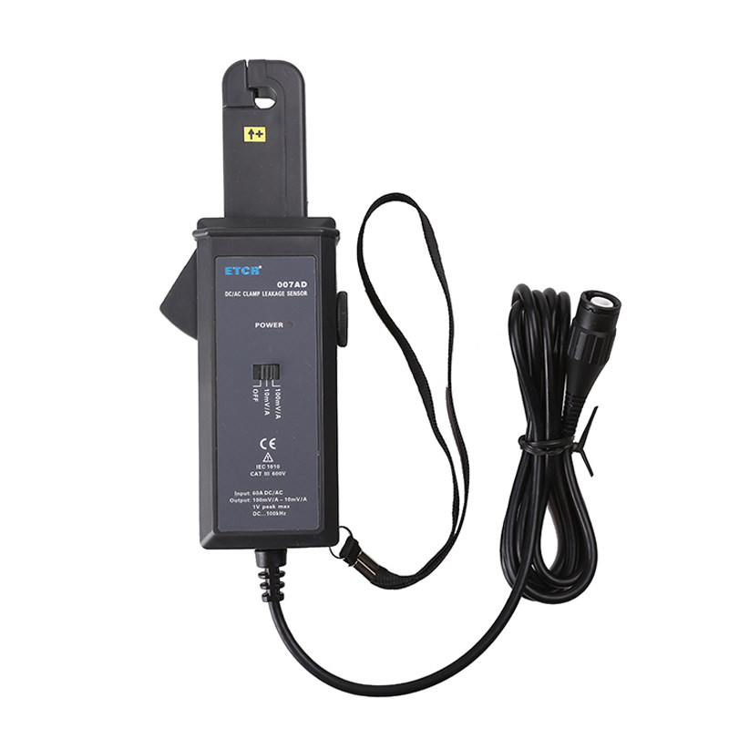 ETCR007AD交直流钳形电流传感器交流互感器示波器电流探头高精度