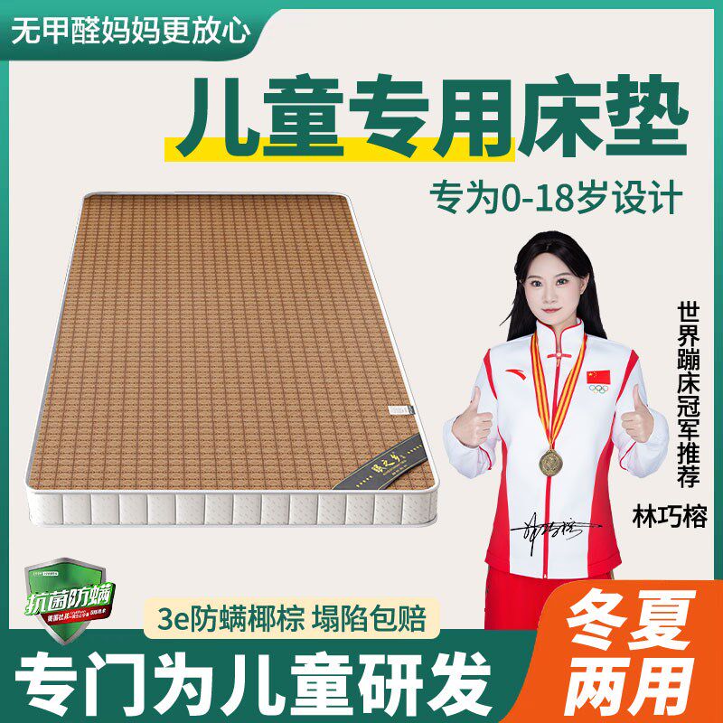 棕垫床垫硬垫子家用天然椰棕折叠棕榈护腰护脊冬夏两用儿童席梦思