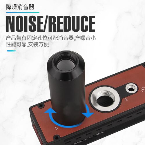 PIAB型多级真空发生器大吸力集成式高负压气动真空泵大流量VTM301
