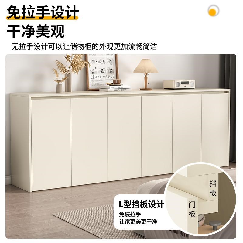 蜂窝铝餐边柜现代简约储物柜子全铝合金茶水柜客厅靠墙碗柜收纳柜