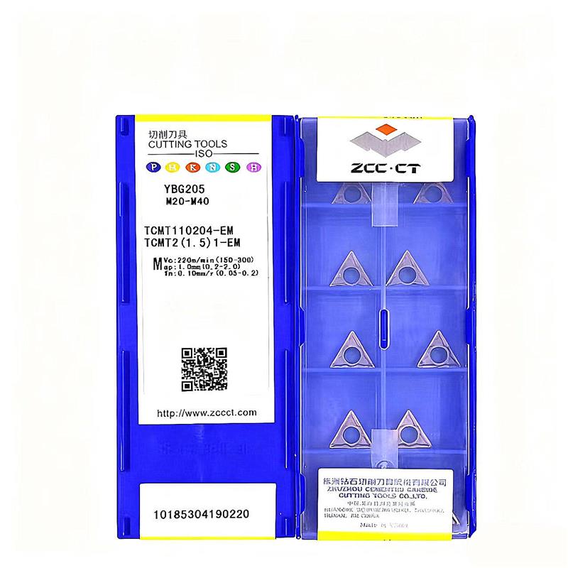 株洲钻石数控刀片TCMT110204/08HM YBC251 YBG205 YBD102三角刀粒