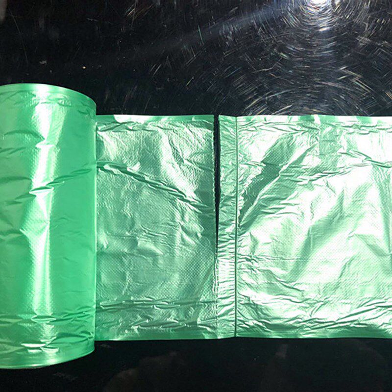 中号垃圾袋家用平口一次性塑料袋加厚大号彩色垃圾袋45*55 50*60