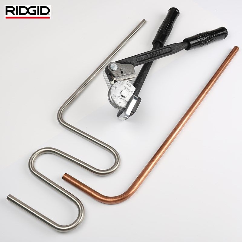 美国RIDGID里奇弯管器400手动弯管器不锈钢管铁管空调铜管折弯器