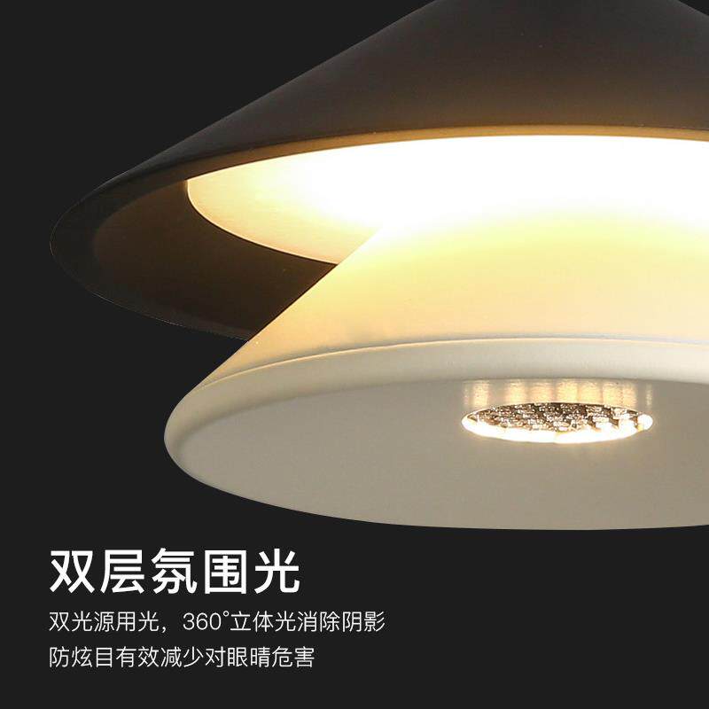 卧室床头吊灯现代简约新款意式沙发背景墙灯走廊北欧玄关吊线灯