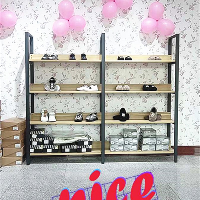 鞋店鞋架展示架超市货架自由组合产品陈列化妆品商店展柜鞋柜包柜