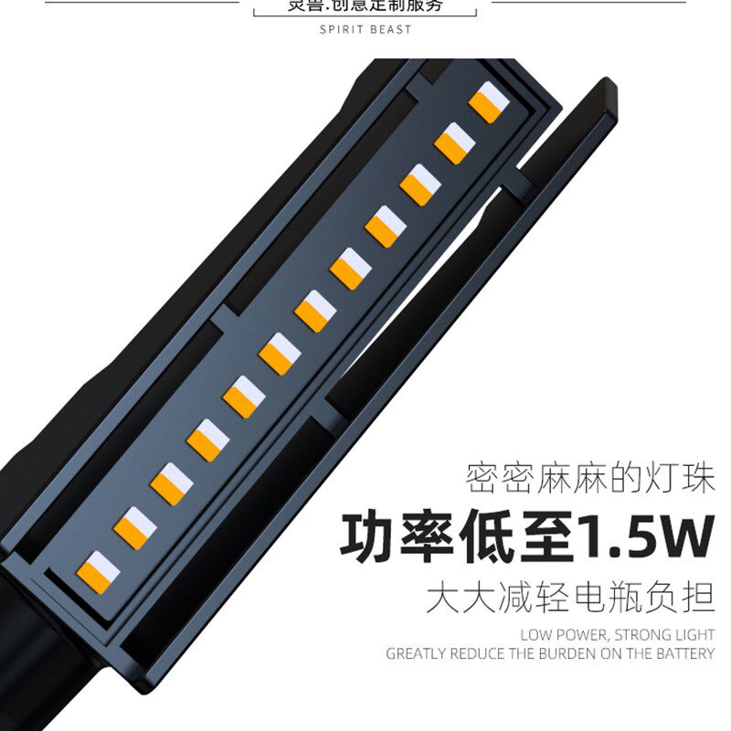 摩托车电动车装饰灯改装配件精灵兽转向灯12V流水灯Led照明通用