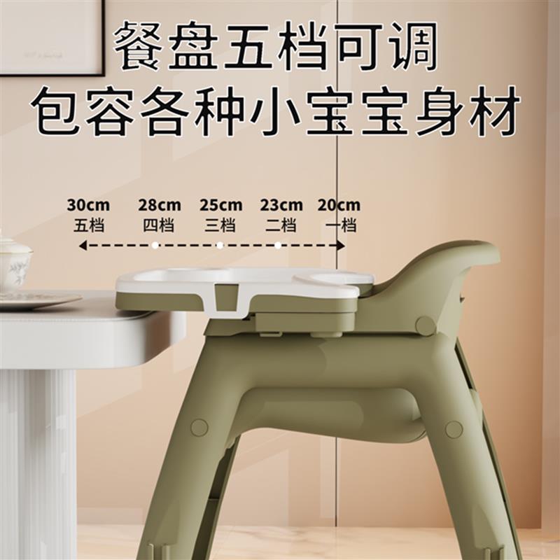 肯德基同款宝宝餐椅吃饭婴儿家用餐桌座椅多功能学坐椅儿童椅子