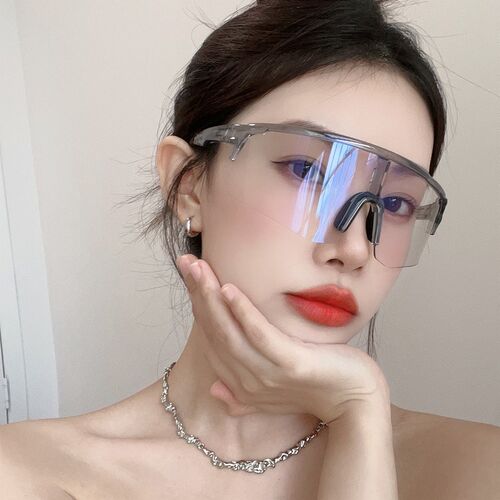 新款秋冬季日夜两用变色骑行镜女防风护目镜自行车运动跑步墨镜男