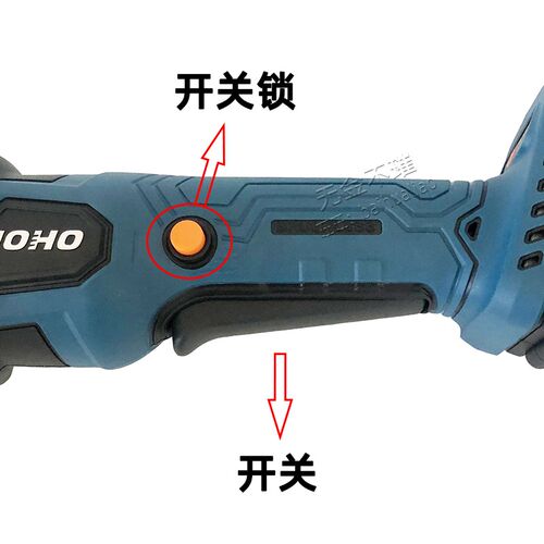 小虎充电角磨机锂电磨光机BL8810磨光机打磨机无刷电机21V切割机