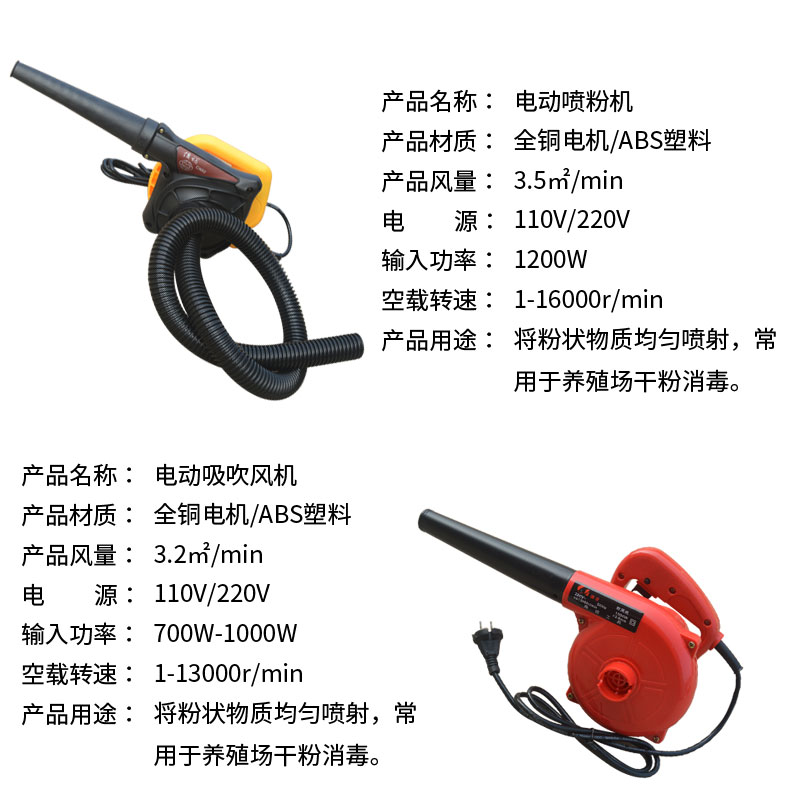 锂电便携式电动喷粉机雾化消毒机粉状养猪殖场喷雾兽用小型喷雾机