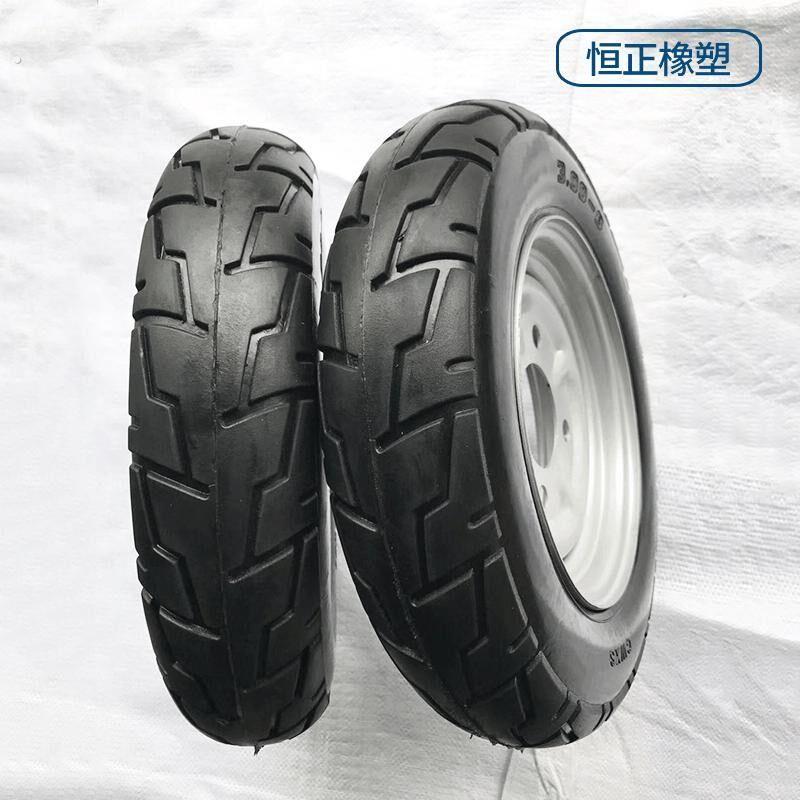 电动三轮车实心轮胎00/50/400-8/450-12前后轮外胎实心胎免充气