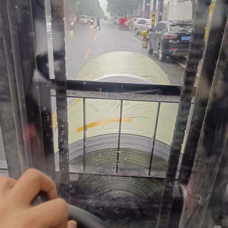 叉车专用雨棚蓬顶棚前挡风板遮风雨防风板挡风板合力杭州等驾驶室