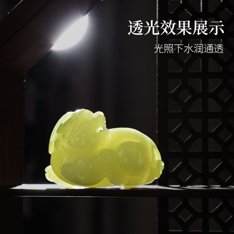 玉石祥瑞貔貅茶宠摆件精品可养茶桌茶台摆件大全饰品高档茶玩茶具