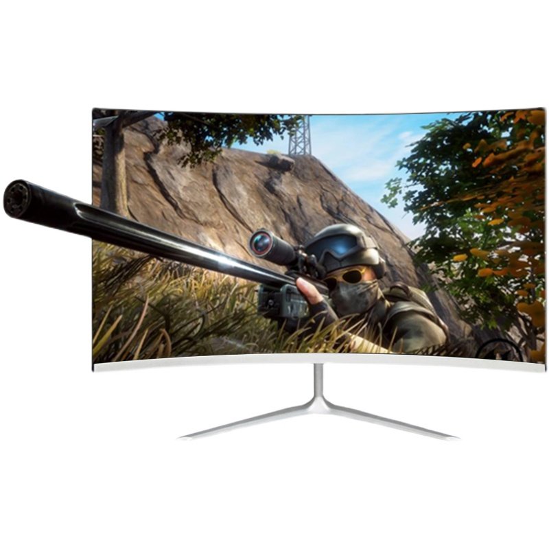 全新27寸电脑电竞144Hz 24显示器 32曲面屏高清液晶19 监控22办公