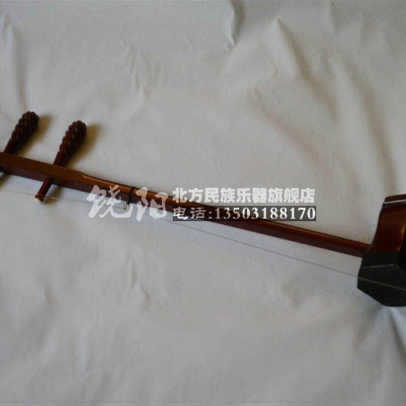 河北饶阳北方民族乐器厂特制红木京二胡 西皮二黄送专业琴盒包邮