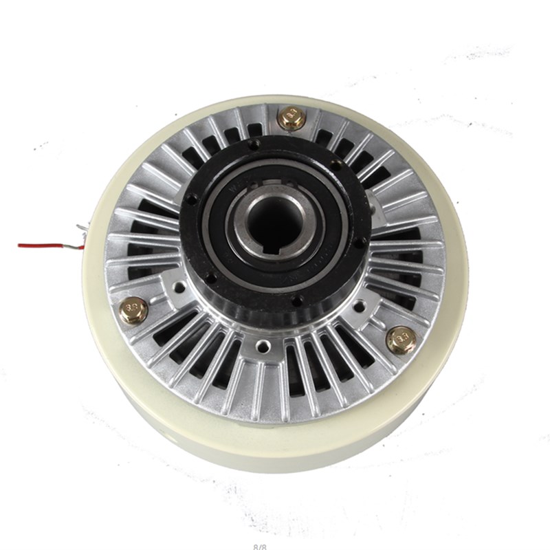 空心轴磁粉离合器24V收卷磁粉张力器孔式离合器刹车张力调速控制