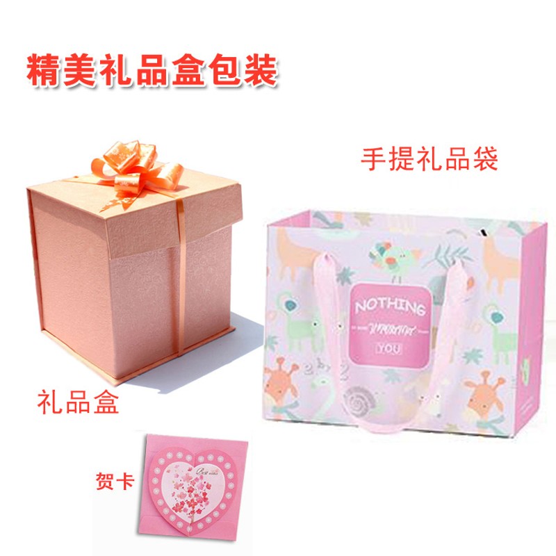 水晶音乐盒八音盒生日礼物女生儿童圣诞节学生小女孩照片定制礼品
