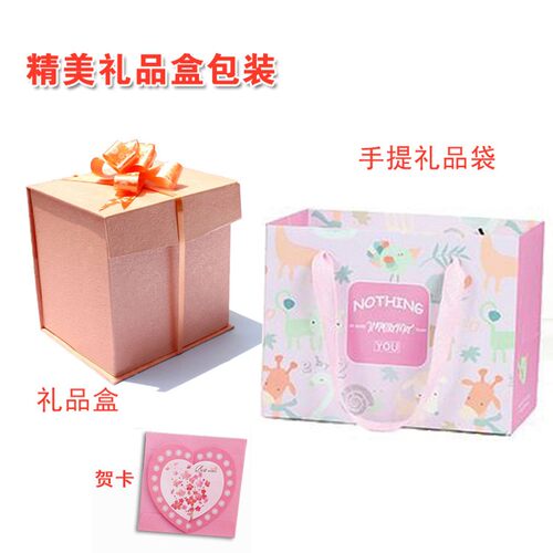 水晶音乐盒八音盒生日礼物女生儿童圣诞节学生小女孩照片定制礼品