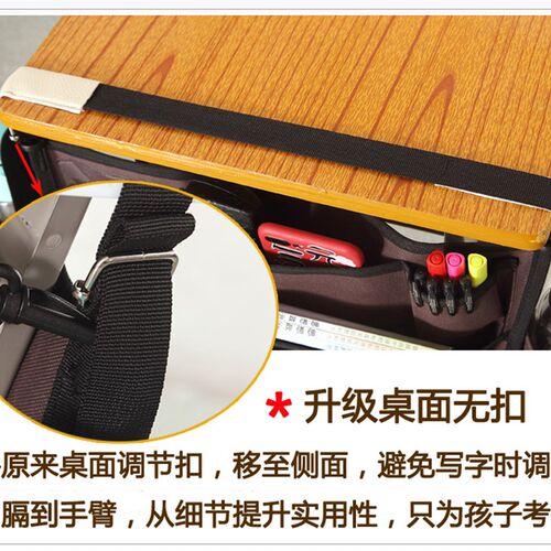 顶厚版大容量课桌学生挂书袋初中高中书本收纳袋书桌书立架挂书袋
