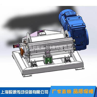 可自动排绳缆和计米的恒张力电动绞车绞盘按客户需求设计