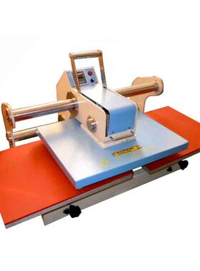 供应2C手动双工位烫画机 T恤转印机 热转印平板机 热烫印机价格