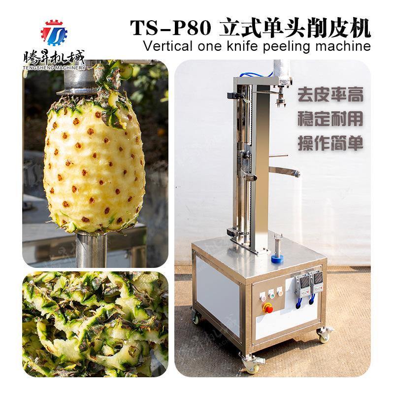 凤梨削皮机 菠萝蜜木瓜南瓜冬瓜削皮机 各类瓜果去皮机 单头削皮
