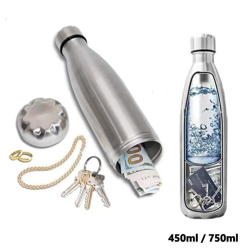 藏钱水杯私人钱箱水瓶转移藏匿罐容器暗格储物收纳保温杯水壶