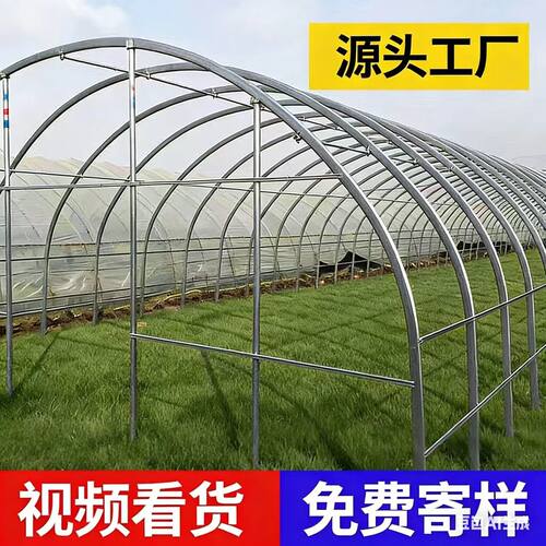 全套温室大棚支架养殖棚大棚骨架钢管定制拱管猪鸡鸭舍蔬菜农用棚