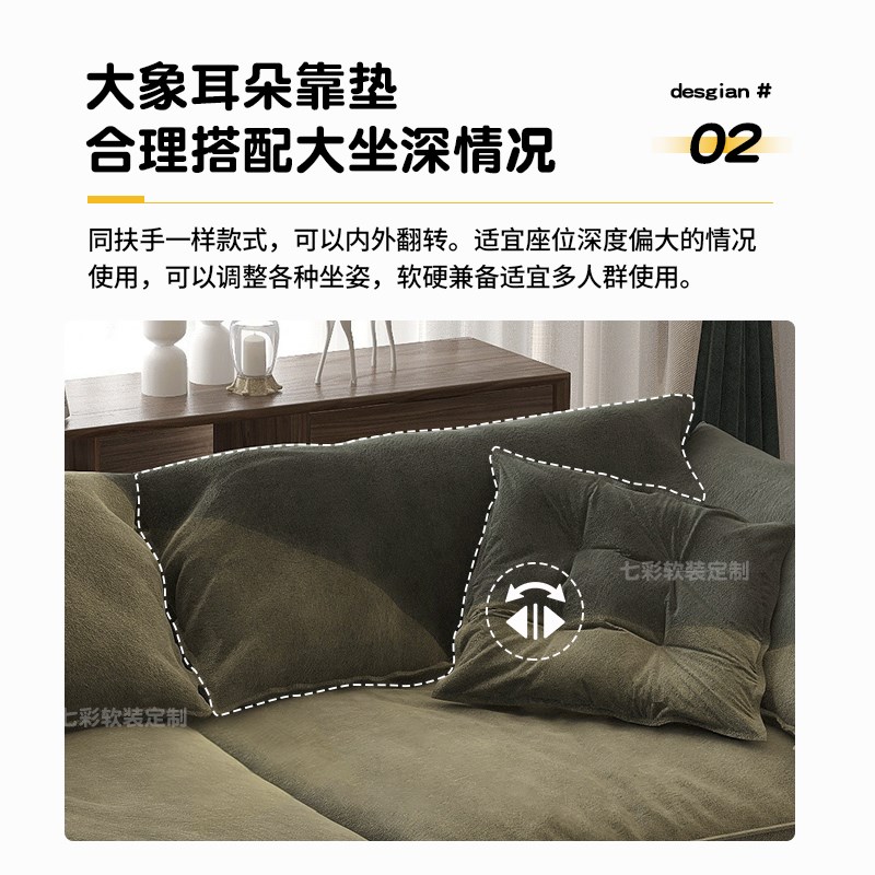 实木沙发坐垫靠垫连体定做高密度海绵乳胶羽绒新中式加厚加硬座垫
